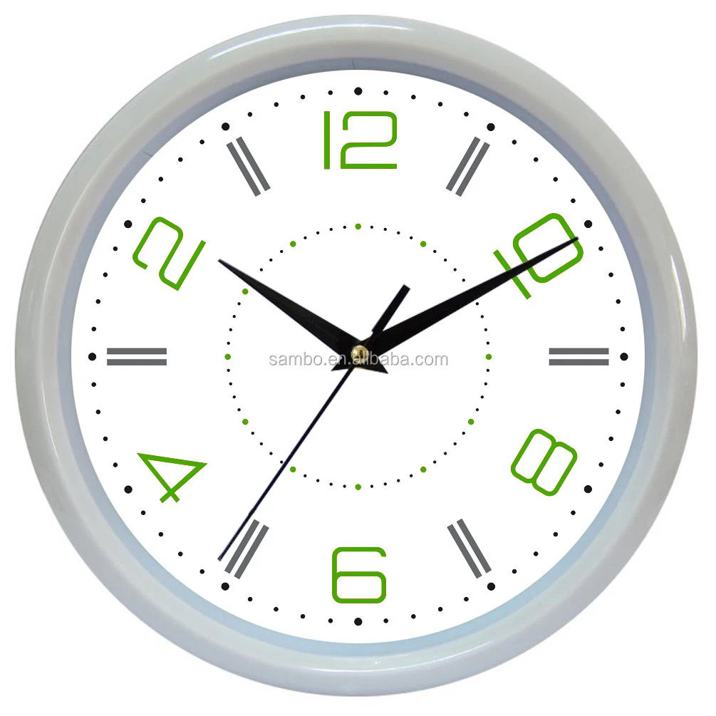 Business Gift Reverse Wall Clock Design