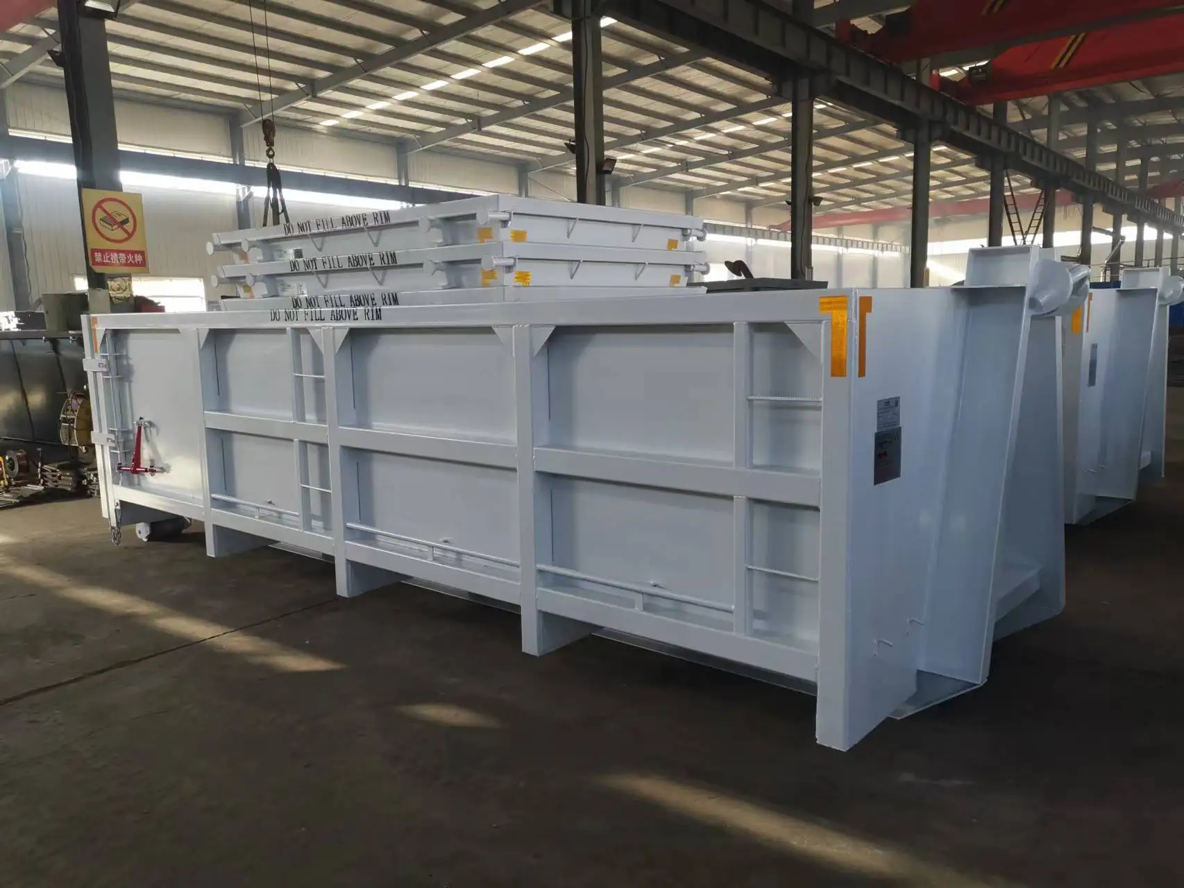 8 yard Skip container garbage waste bin skip loader container dumpster 6 yard 5 yard 4 yard absetzskip