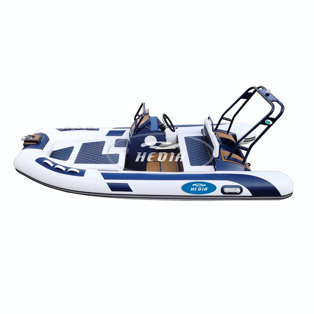 CE 14ft полностью сварная алюминиевая лодка ПВХ hypalon v алюминиевый корпус ребра schlauchboot gommon 430