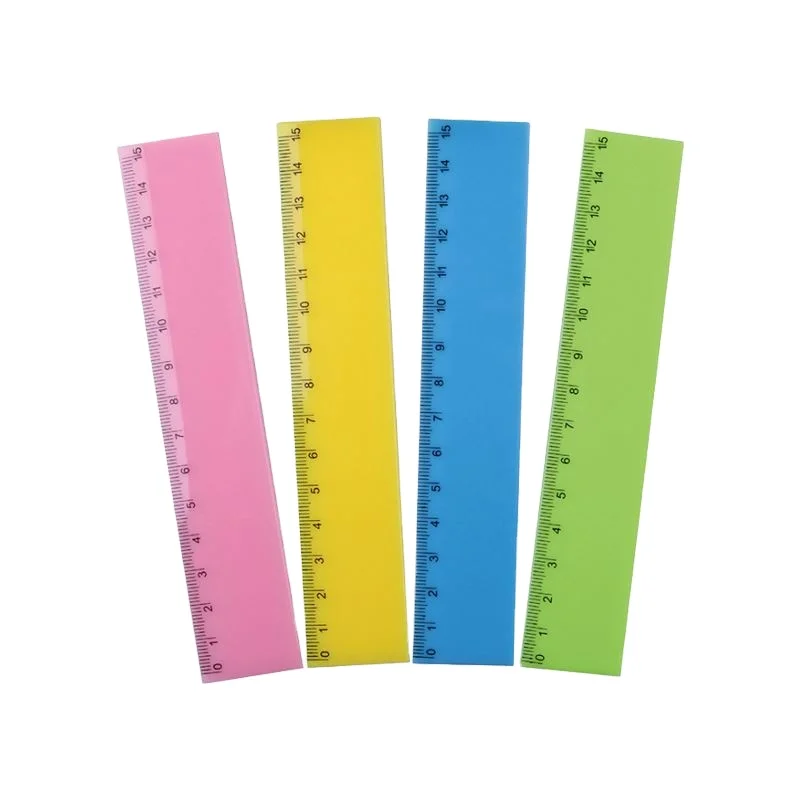 Лидер продаж; Красивая детская одежда ярких цветов масштабная линейка школа разных размеров пластик цифровой Линейка