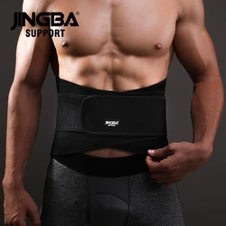 JINGBA SUPPORT 4308A Adjustable Waist Elastic Neoprene Sport Safety Fitness Waist belt Sweat Band logo customize