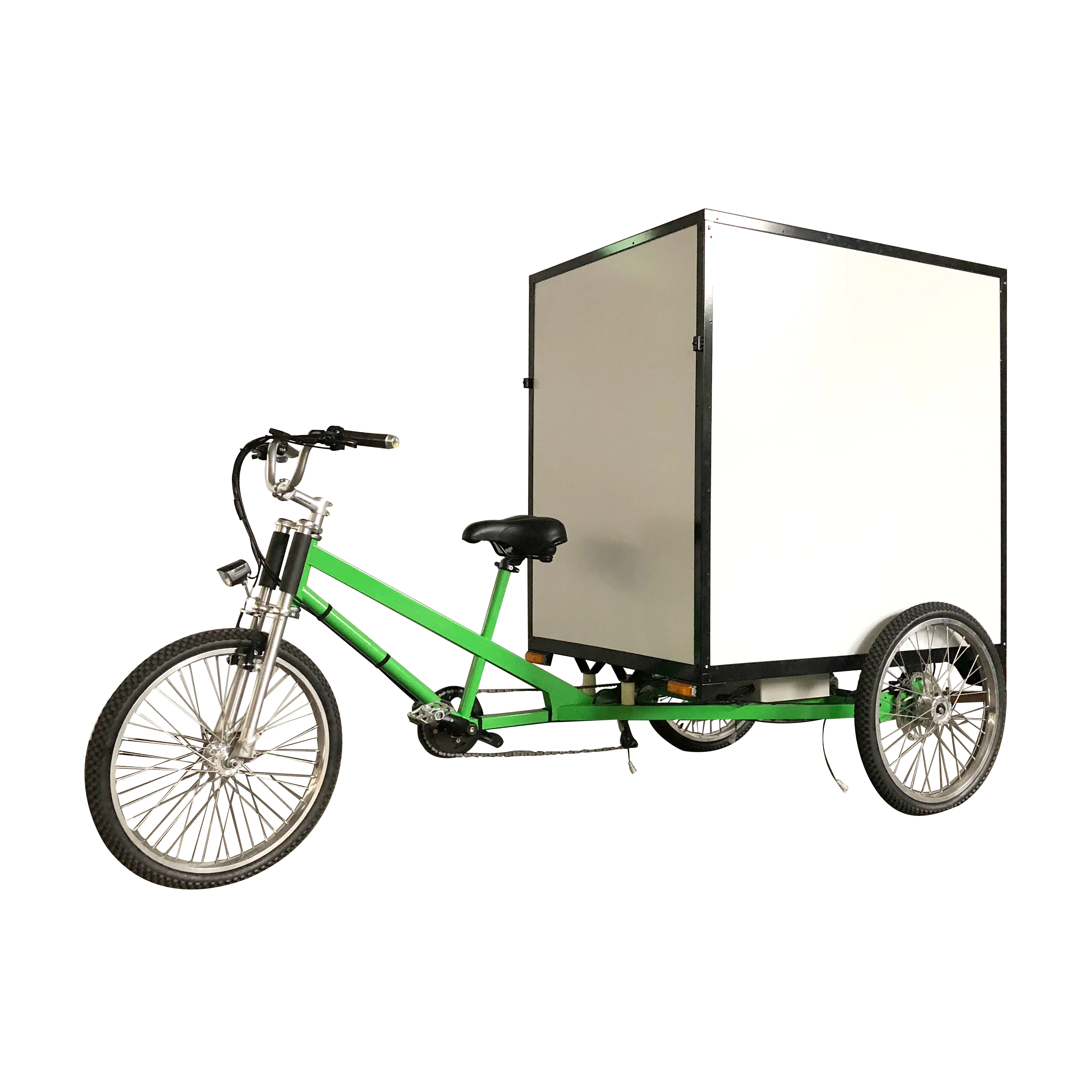 China Manufacturers City Street Cargo Transportation 48v 500W Three Wheels Electric Cargo Trike Cargo Bike