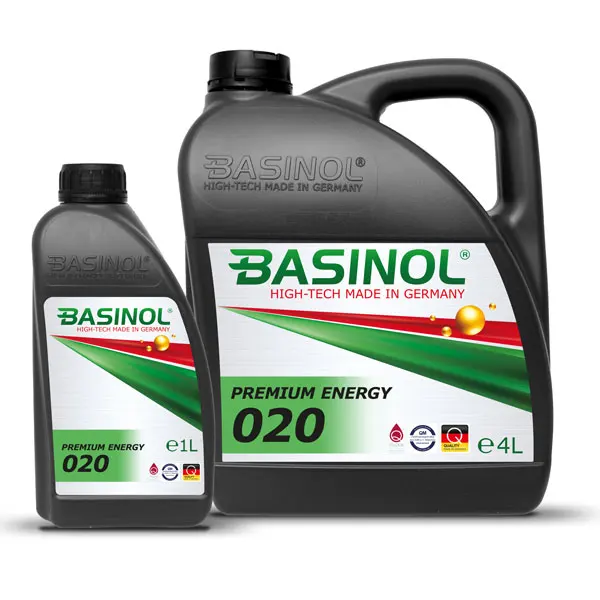 
 Made In Germany Excellent Protection BASINOL Premium Energy 020 Gasoline Engine Oil  
