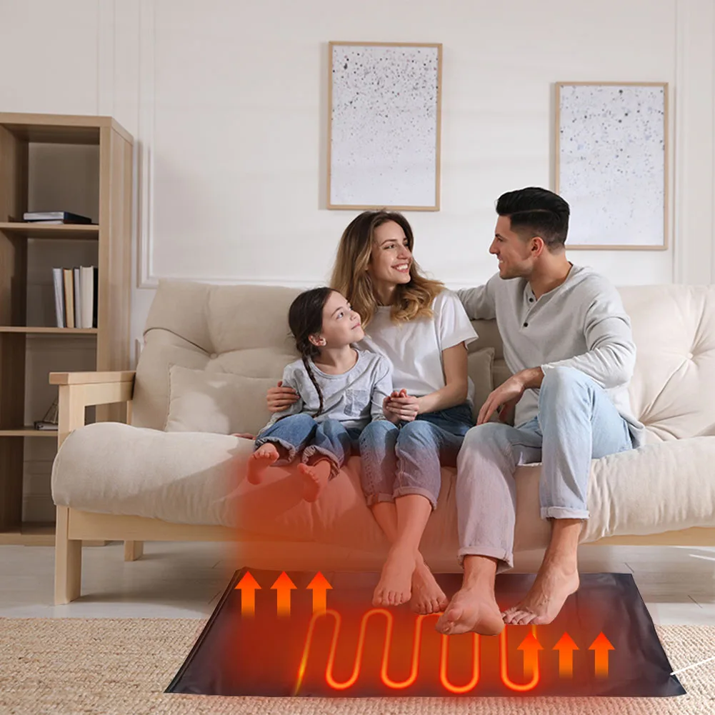 Low voltage safe large-sized graphene heating element surgical blanket suitable for home use as a thermal insulation device