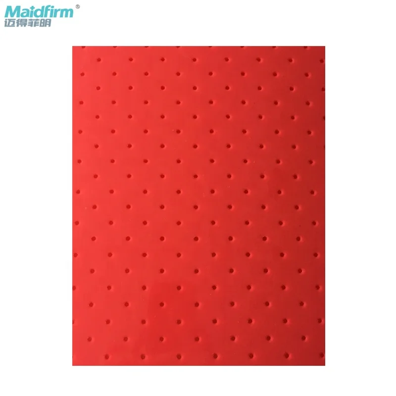Moldable Splinting Material Low Temperature Thermoplastic Sheets in Red color