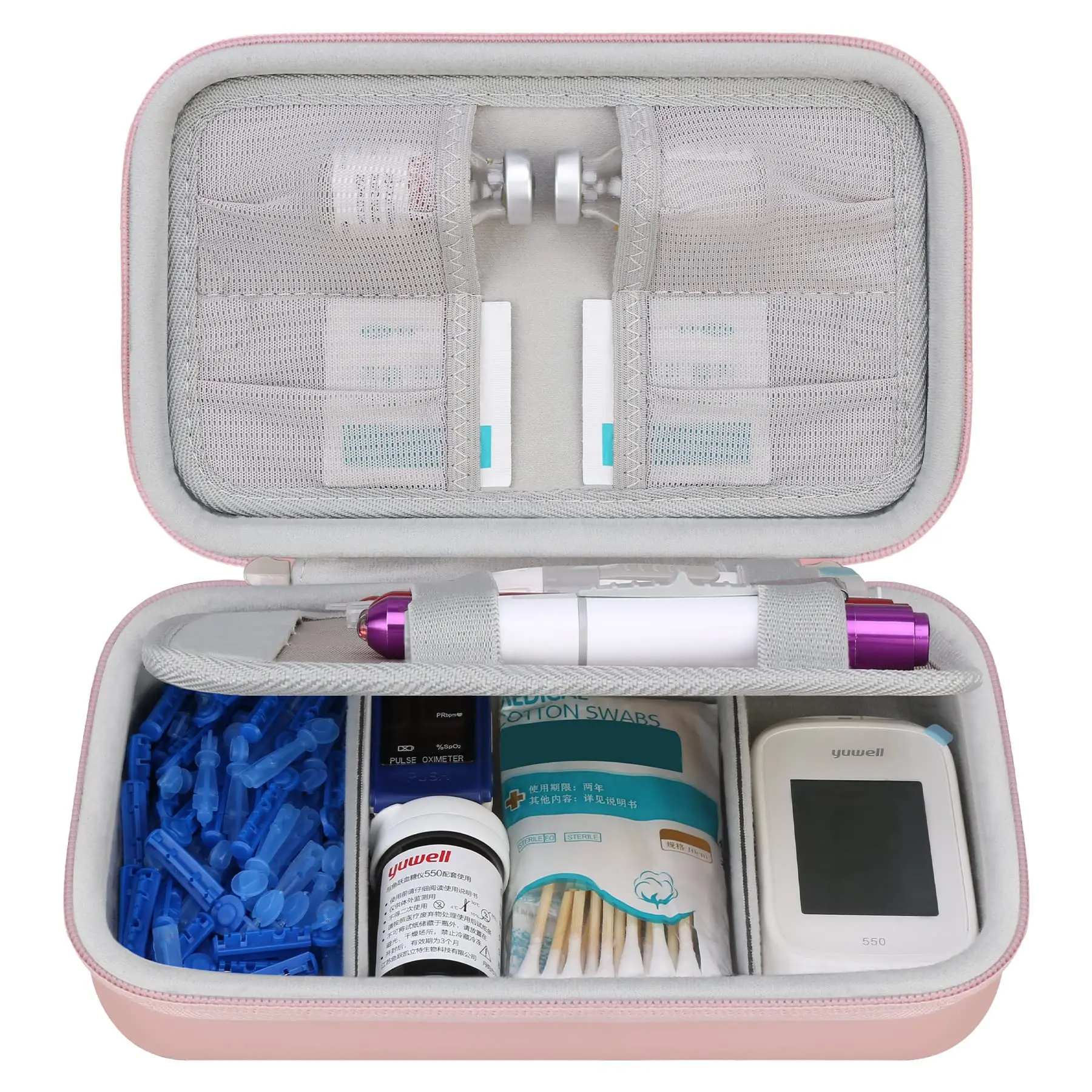 Factory Wholesale Diabetes Supplies Travel Case Portable Waterproof Insulin And Medication Carrying Case