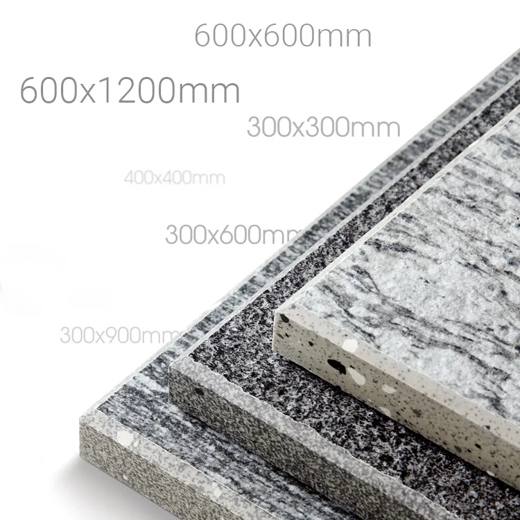 Polished and Robust 300*600*20mm B51 Sesame White Inkjet Paving Tile For Town Square