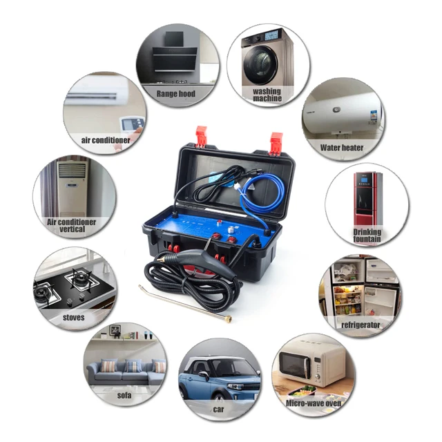 Multi-purpose High pressure cleaner with Stainless steel nozzle steam cleaner portable steam cleaning machine for home use