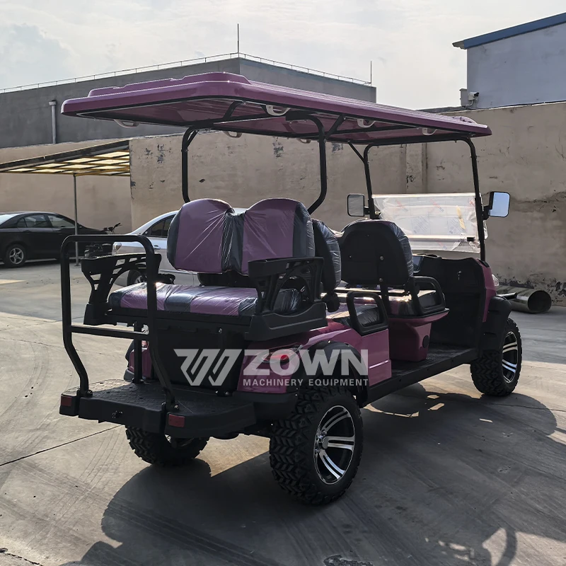 Factory Customization 6 Seater Off-road Mini Golf Car Golf Cart Street Legal Cheap Price  Sightseeing Golf Car For Sale