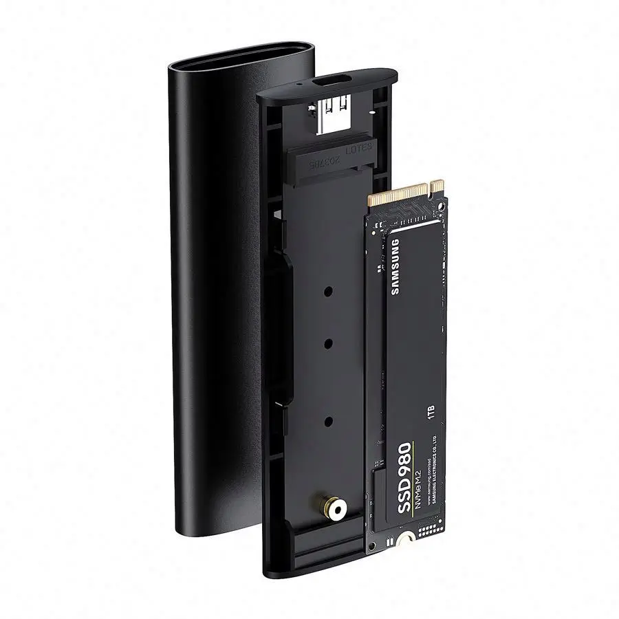Aluminum M.2 Nvme Ssd Case 2Tb Usb 3.1 High Speed Data Transfer Adapter Portable M.2 Nvme Ssd Enclosure