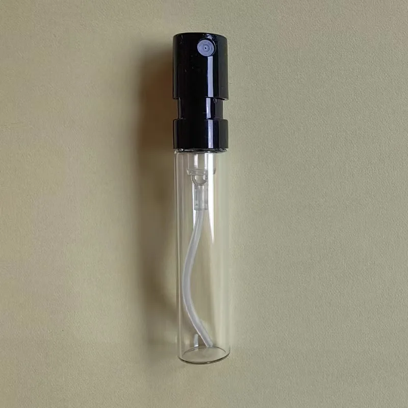 1 ml 2ml 3ml l Custom Small Refillable Round Empty Luxury Glass Bottling Perfume Oil Spray Sample Bottle