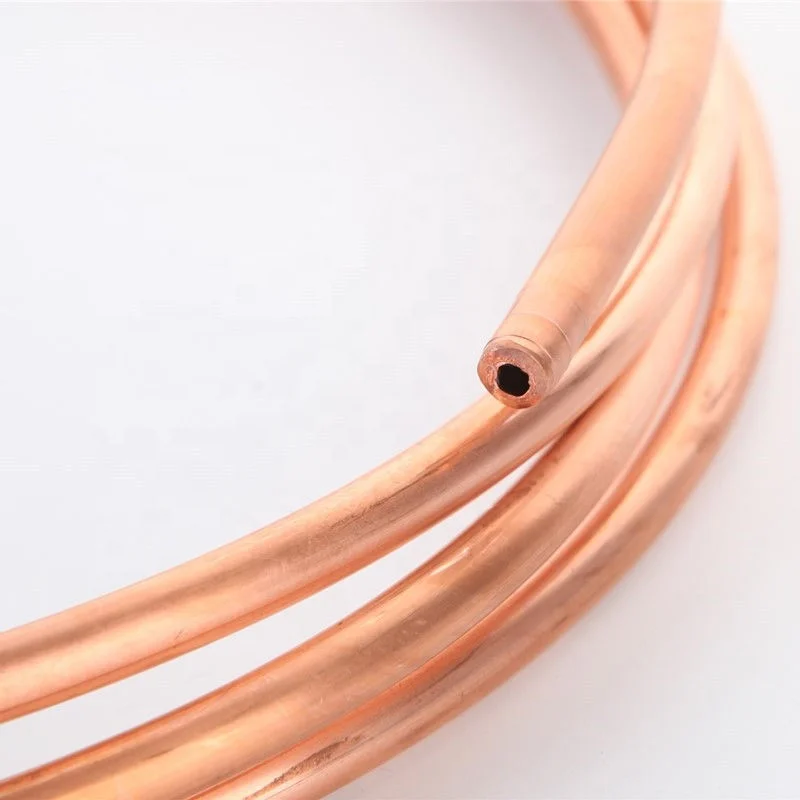 Air Conditioner 5/16 Pipe Scrap Copper Pancake Coil 15mm 1/4 aircon Insulated Cooper Pipe Price