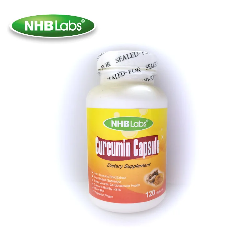 Private label Supplement Turmeric Curcumin capsule(95% Curcuminoids)in bottles/blister