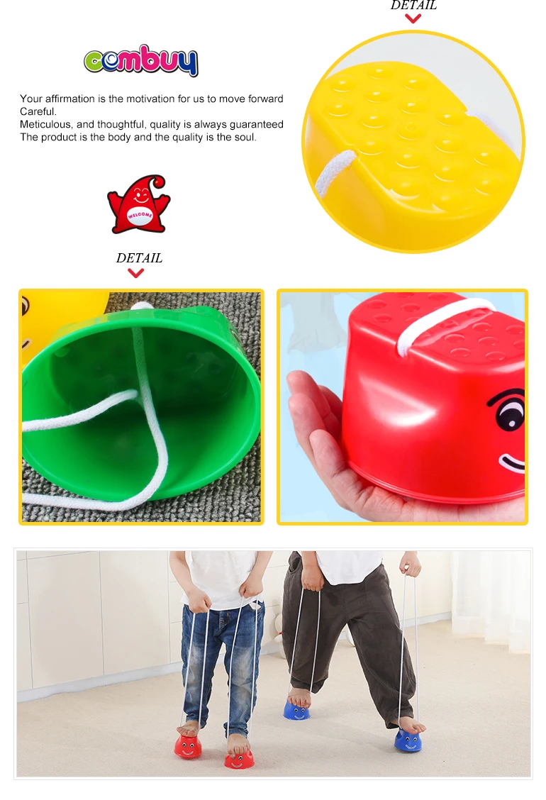 Entertainment sports toy balance plastic walking stilts kids