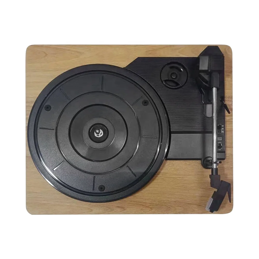 Hot Selling High Quality Home Retro Turntable Vinyl Record Player Music Player