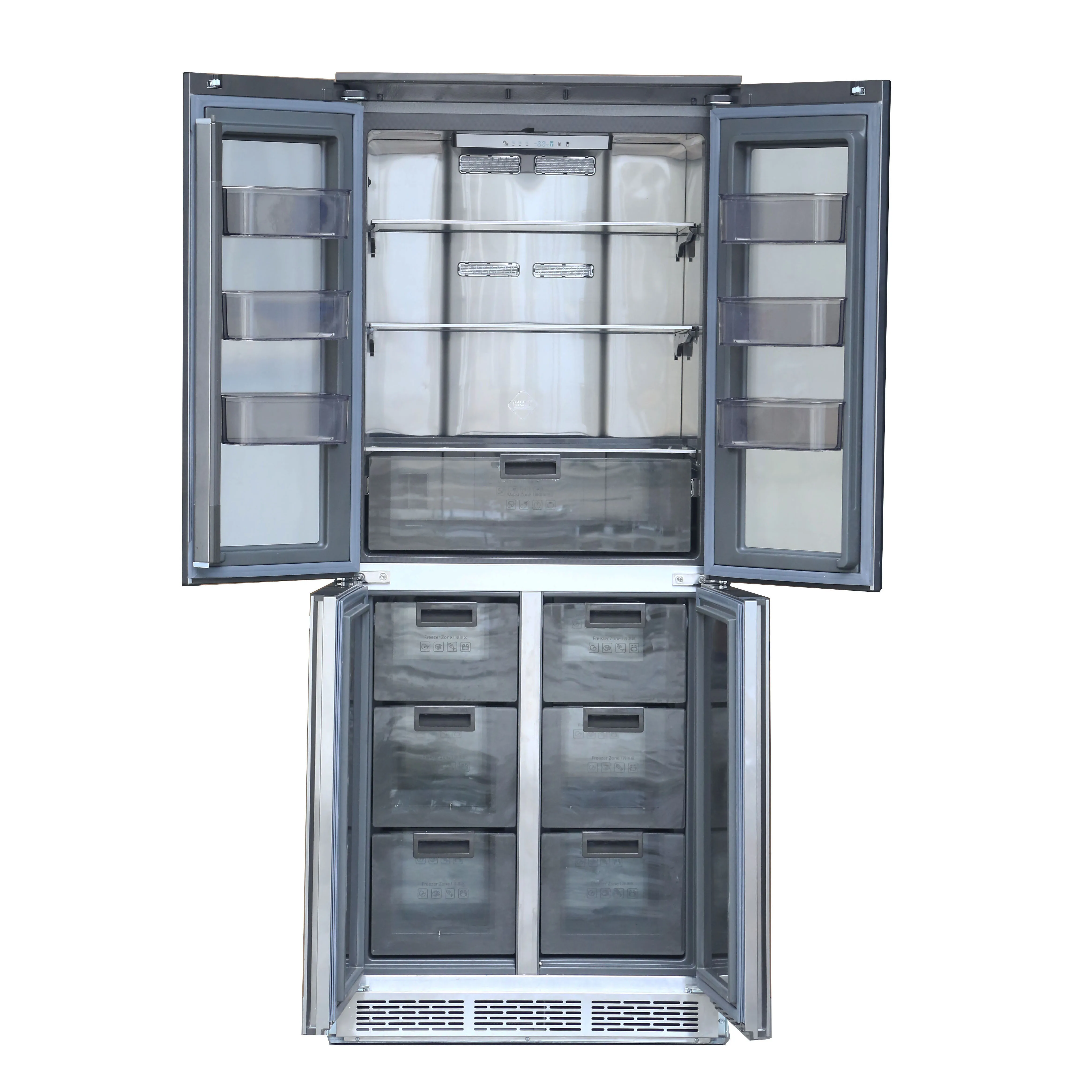 350L Cross Door Refrigerator Ultra-thin Dual inverter Household Living Room Large Capacity Built in Refrigerator