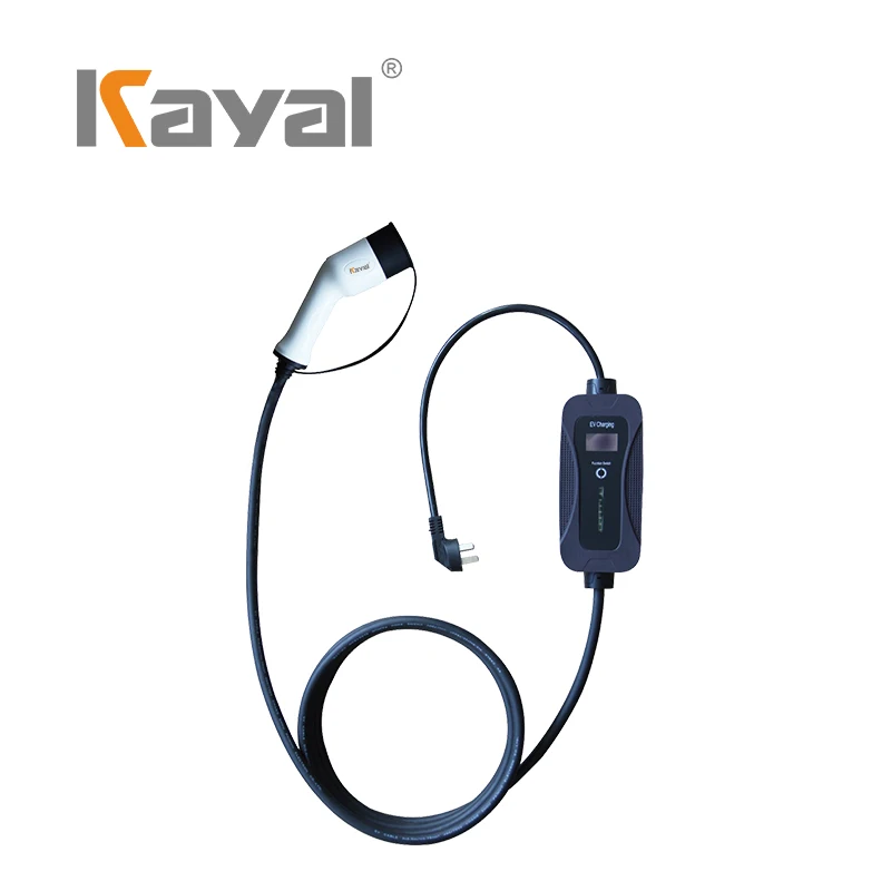 KAYAL Уровень 2 портативная ev Автомобильная зарядная станция isigma 7 кВт 32a home