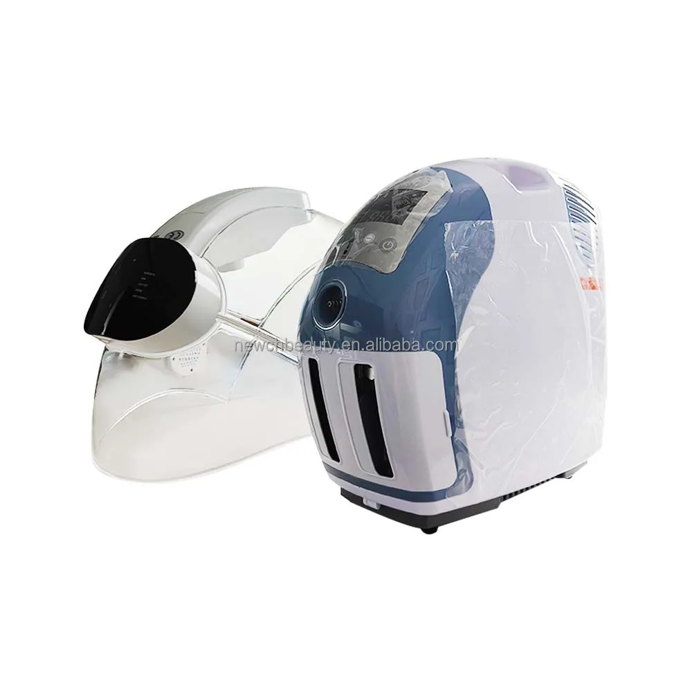 Oxygen Jet Dome O2toDerm Dermabrasion LED Light Therapy Airbrush Hydra Hyperbaric Oxygen Jet Facial Machine