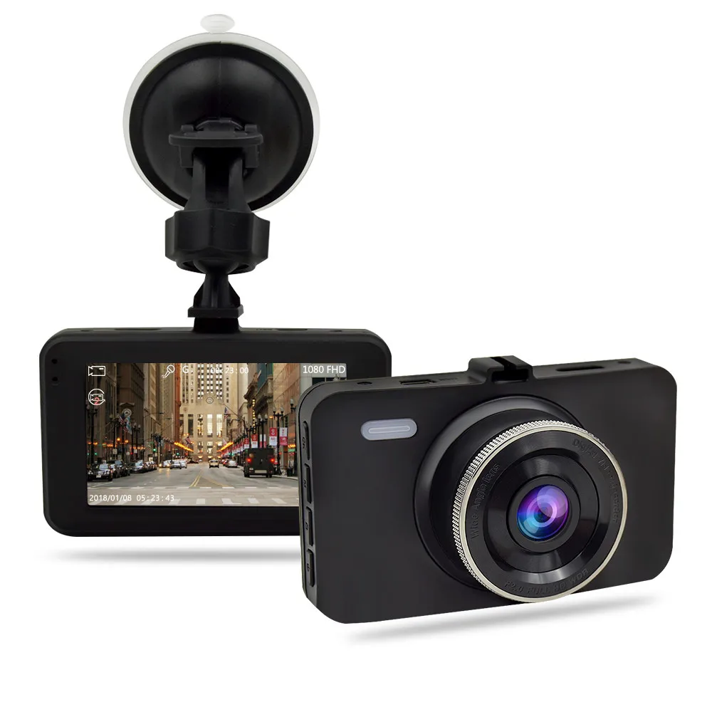 3 дюймов Высота яркость экран G serson петля запись автомобиля регистраторы Dvr камера 1080p двойной регистраторы