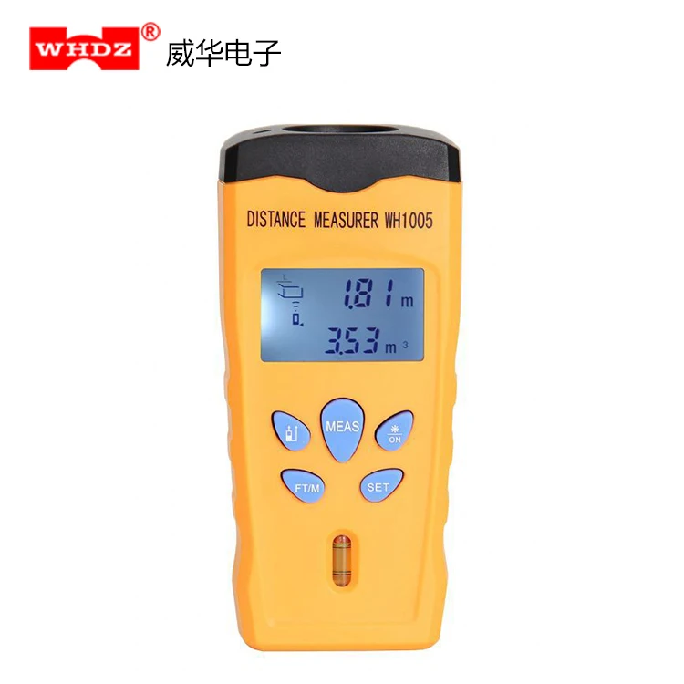 
Ultrasonic Distance Meter 18m with laser point WH1005 Factory direct sale 