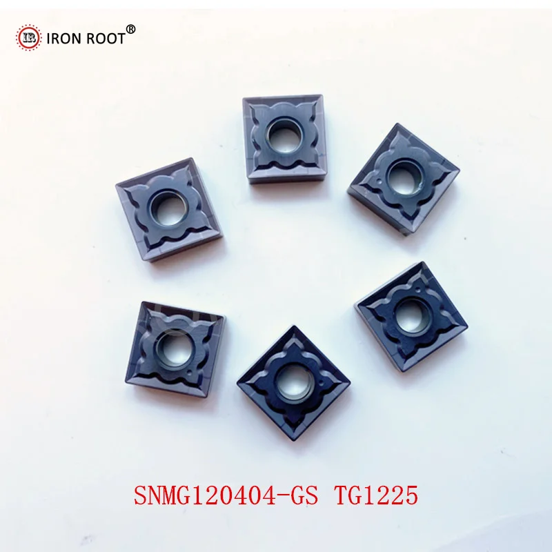 IRON ROOT SNMG120408 SNMG120404 SNMG120408 TG1225 Tungsten Carbide CNC Lathe Cutting Tools Machining  Turning Inserts