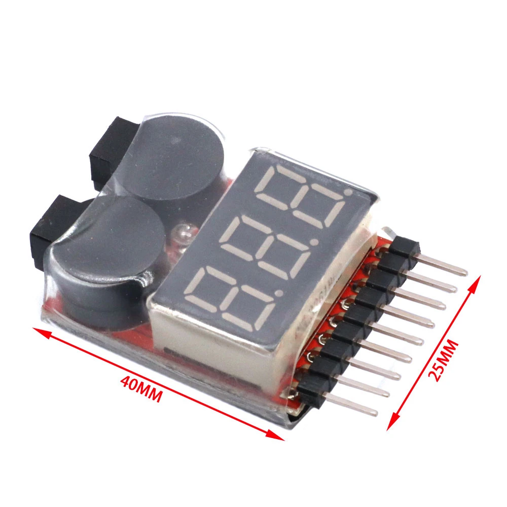 Для 1-8S Lipo/li-ion/Fe батареи напряжения 2 в 1 тестер низкого