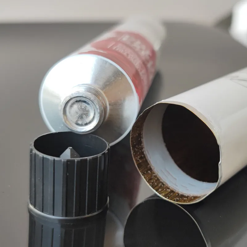 OEM Custom Empty Collapsible Aluminum Tubes Cosmetic Creams Thick Soft Metal Squeeze Tube Aluminum Packaging 75Ml Manufacturer