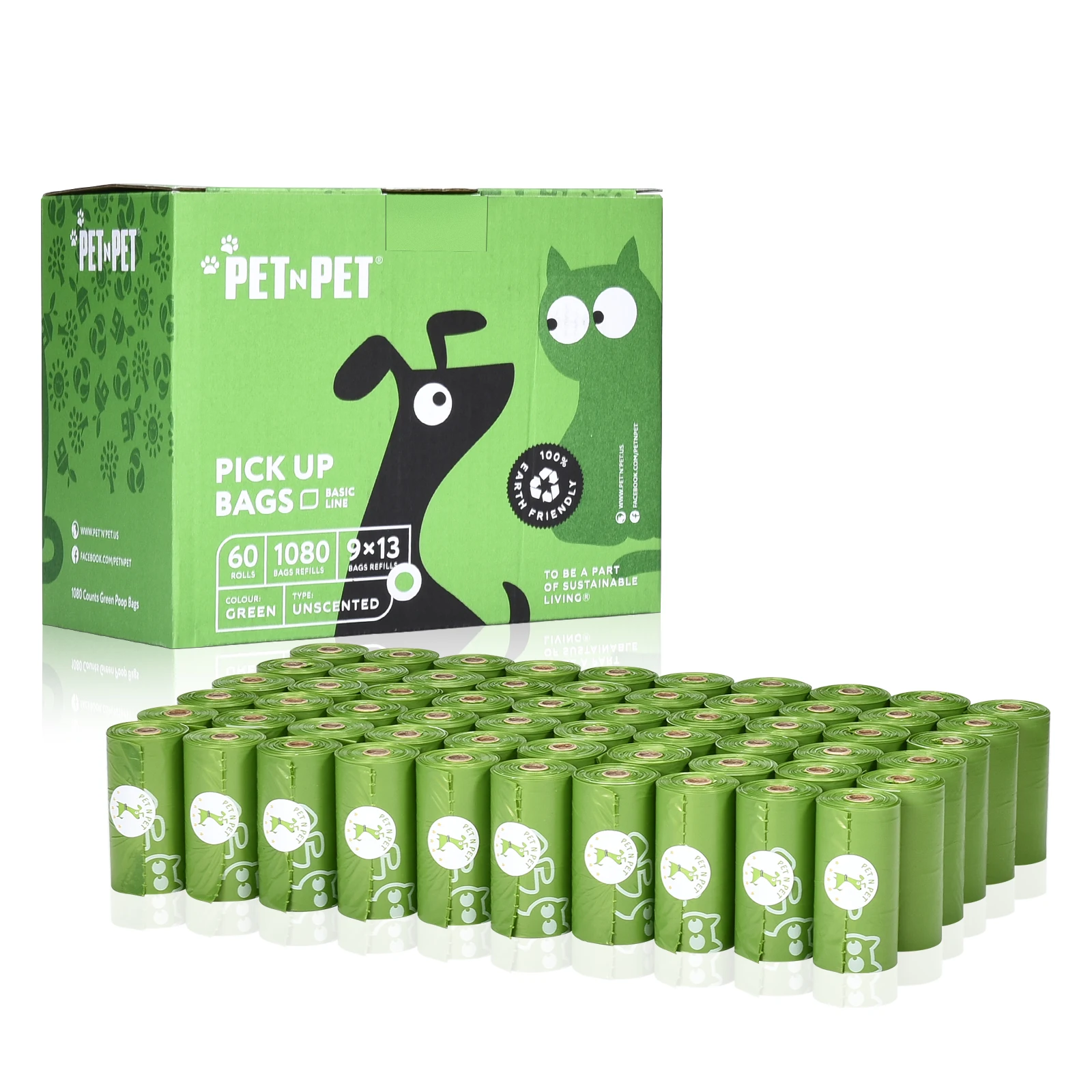 Winning Product 2023 Custom Printed Biodegradable Pet Dog Poop Waste Bag