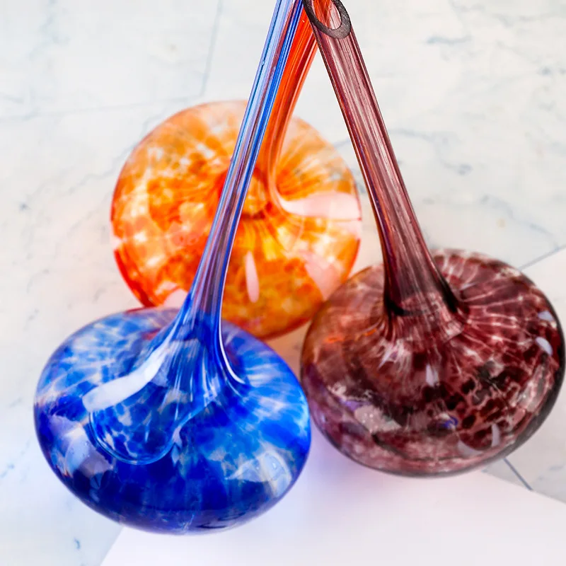 Deepbang garden water drip irrigation system glass colored mushroom dropper outdoor indoor plant  drip irrigation system