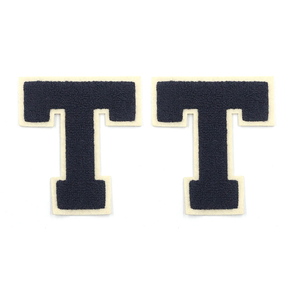Hot Bulk Embroidered Chenille Patches OEM Woven Iron On Patches For Clothing Custom Embroidery Patch
