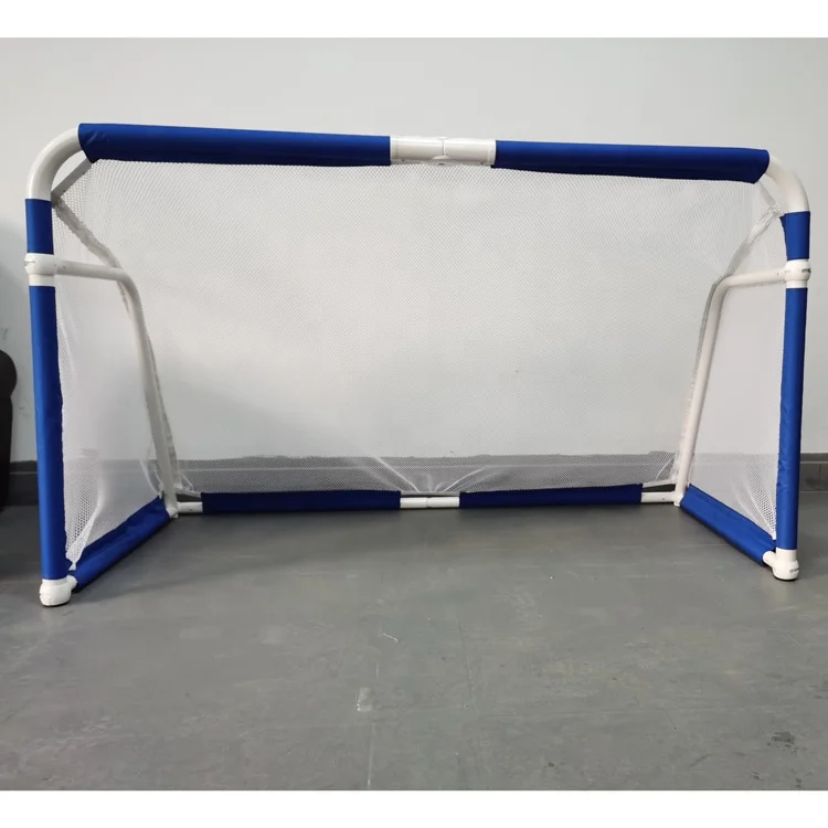 High School Aluminum 1.5M Full Size Folding Portable Soccer Goal Post Nets Lights For Football Playground