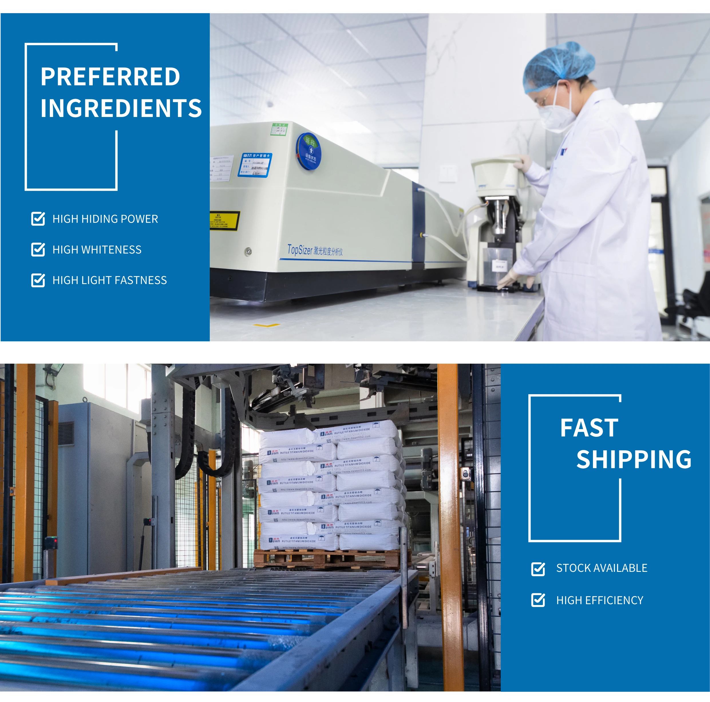 Rutile titanium dioxide pigment R-5395  director factory supplier