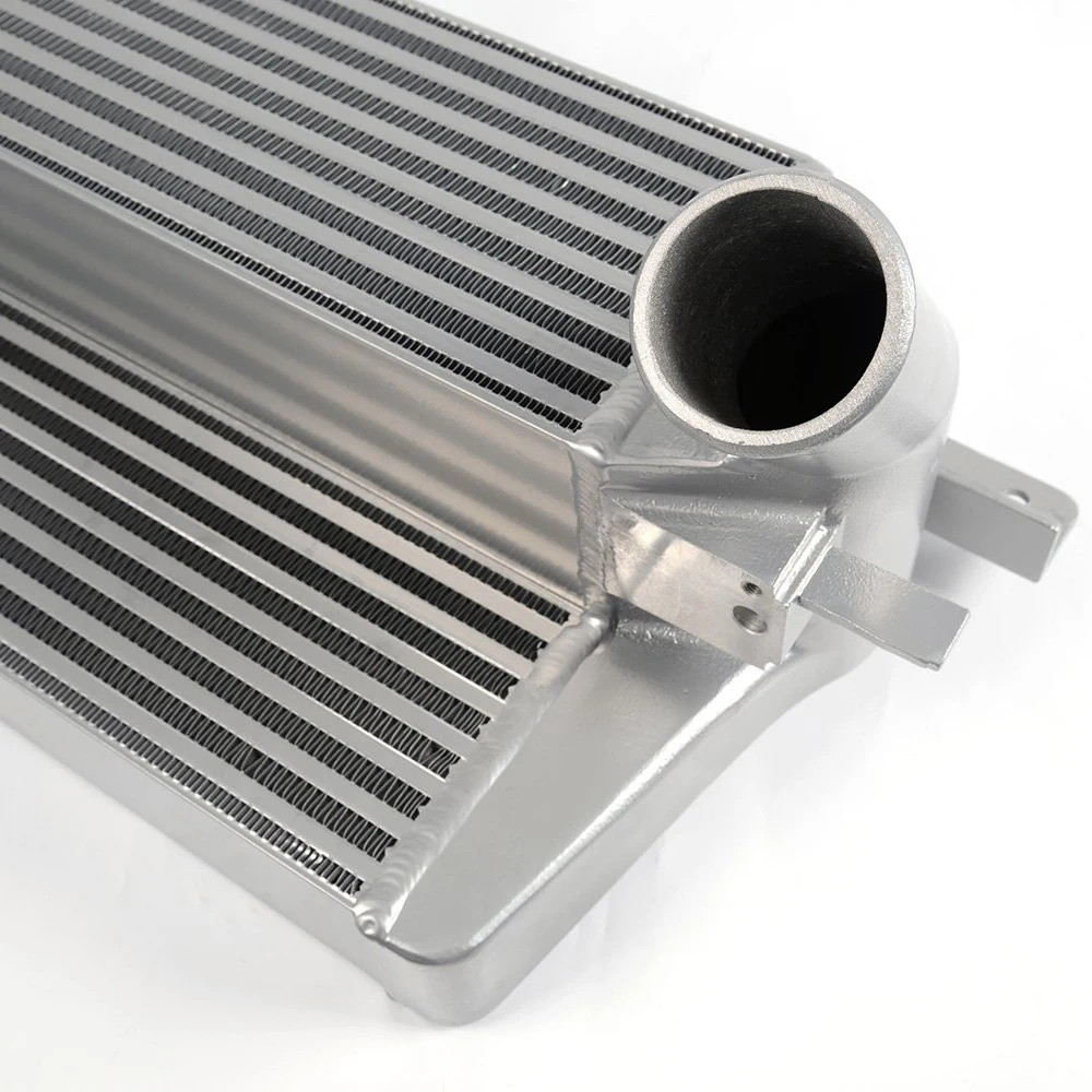 performance heavy duty all alloy tuning aluminum intercooler kits for Ford Mustang 2.3L EcoBoost Direct Bolt On 2015-2017