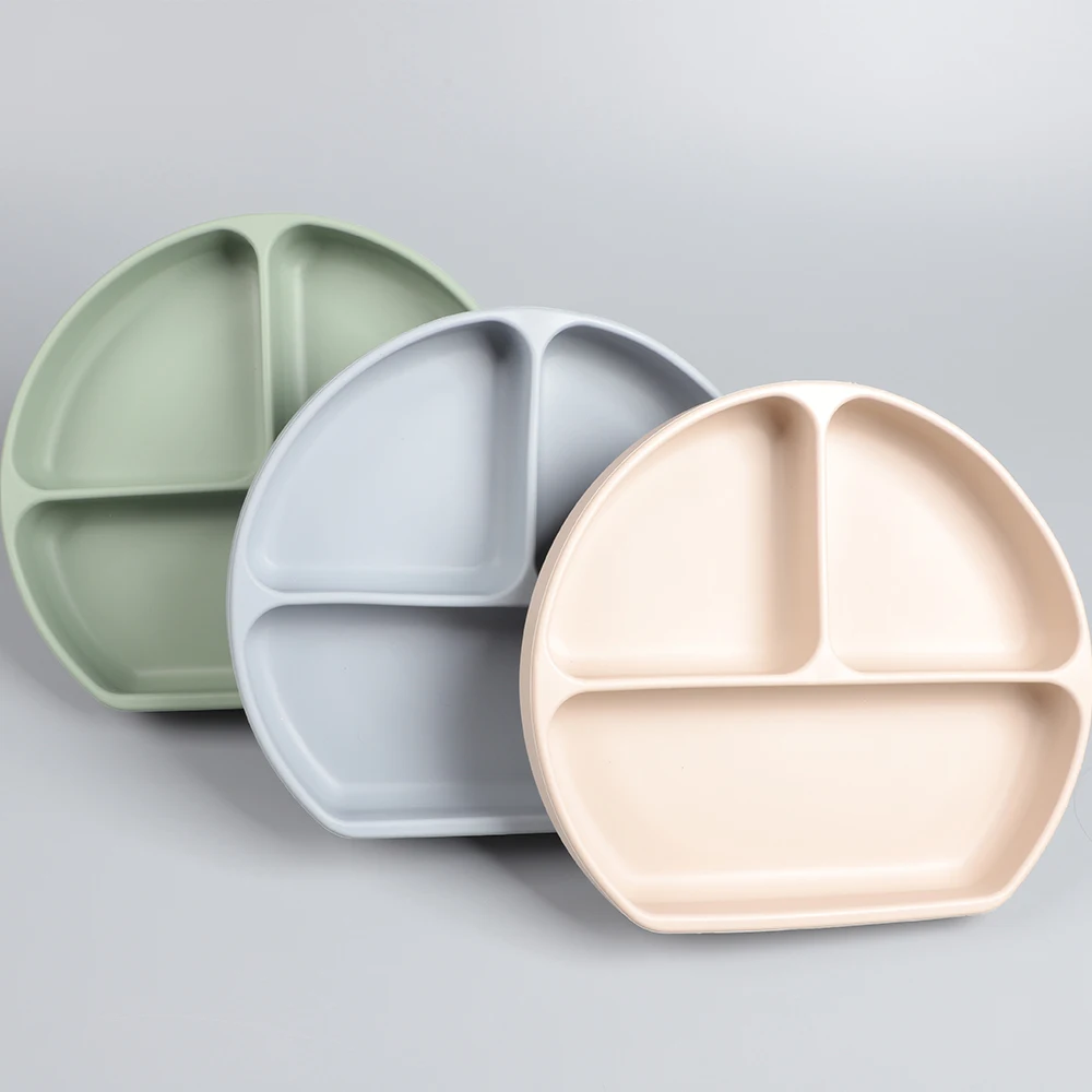 Eversoul ODM Kids Dining Free Baby Feeding Set Bibs Plates Bowls Spoons  Baby Supplies Kids Accessories Silicone Baby Products