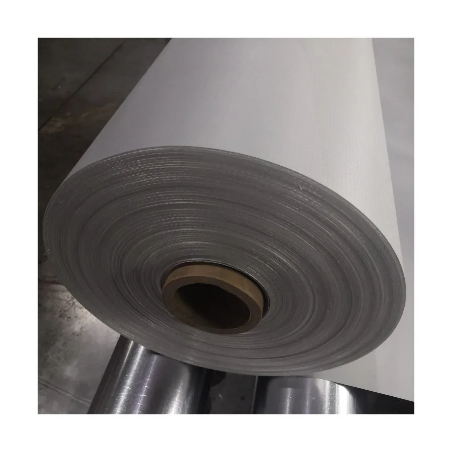 Hot Laminated PVC Tarpaulin Matte 610GSM 1300D*1300D 12*12 1.92*200M/R with B1 FR and Anti-static Used for Ventilation