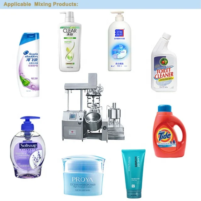 Stainless Steel mixing Tank high shear Mixer agitator industrial paint homogenizer chemical detergent