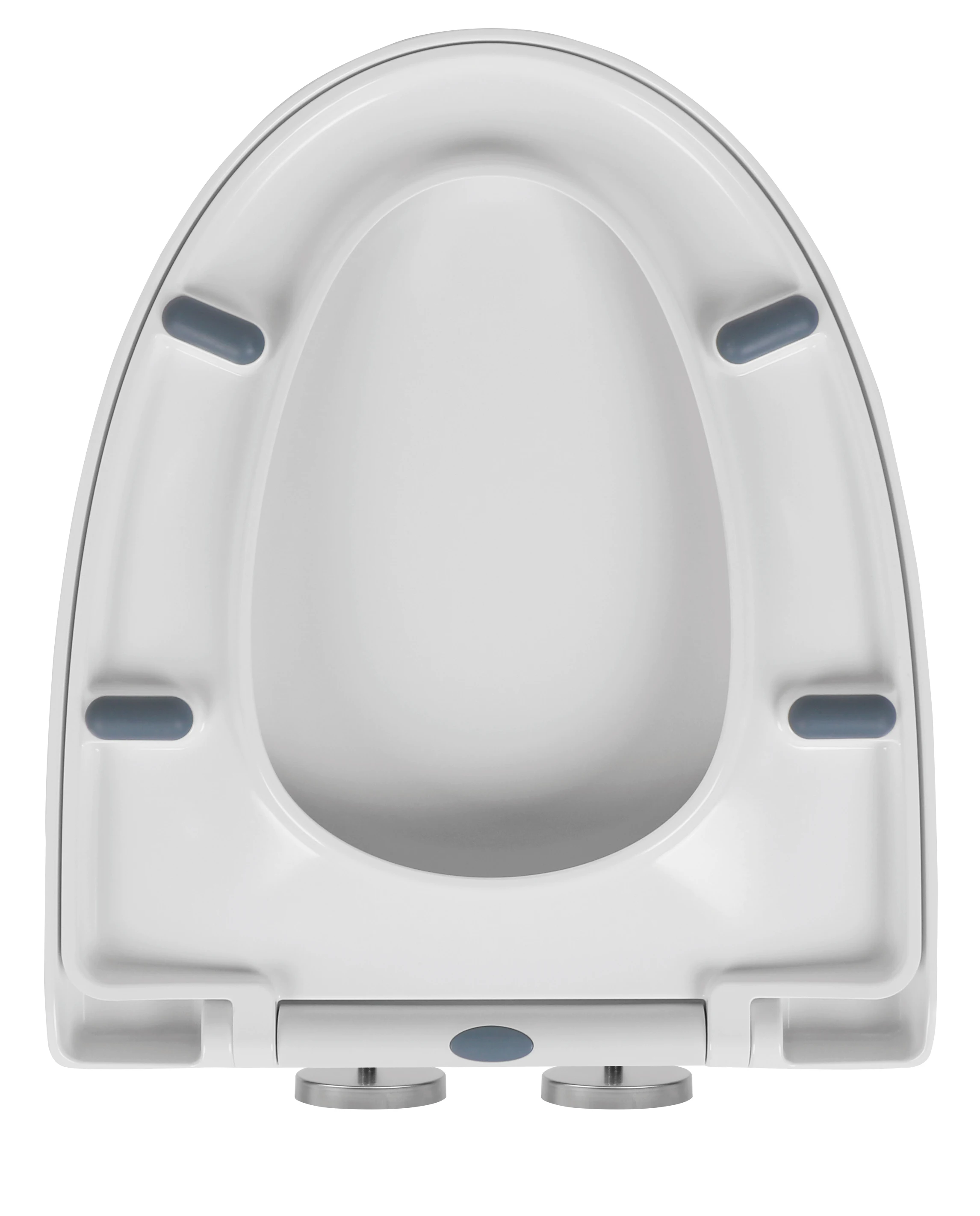 Modern Bathroom Accessory Household Easy Installation Duroplast Soft Close UF Toilet Seat Cover YC002