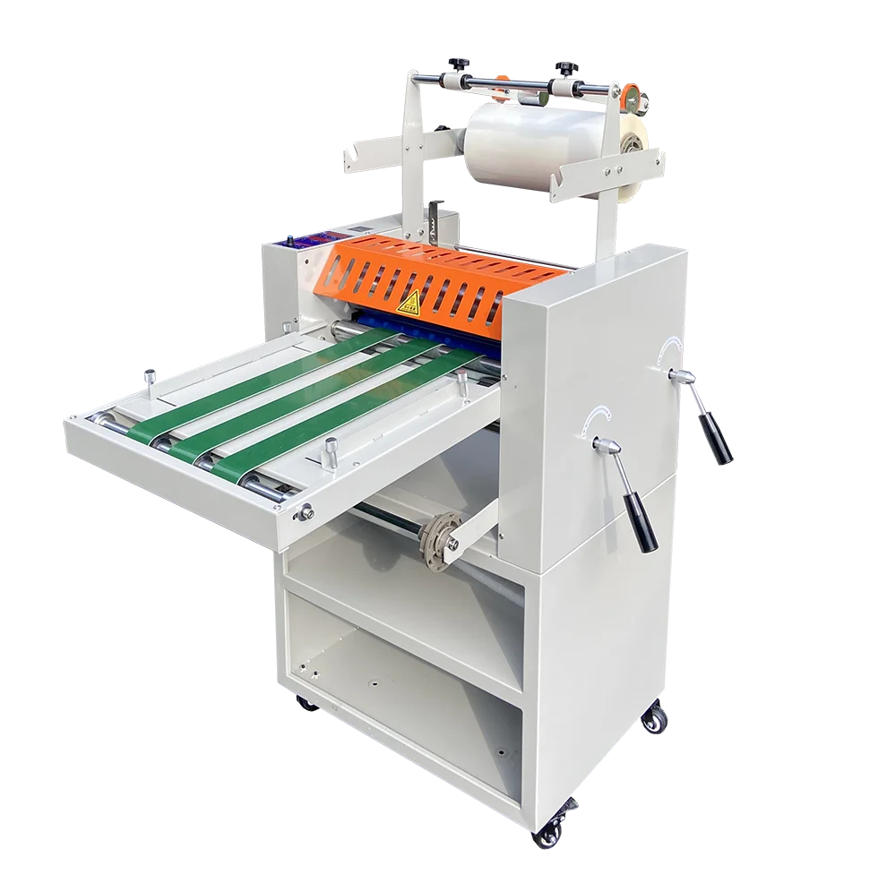 infrared double side 390mm laminating machine cold and hot laminator a4 a3 for papercover laminating