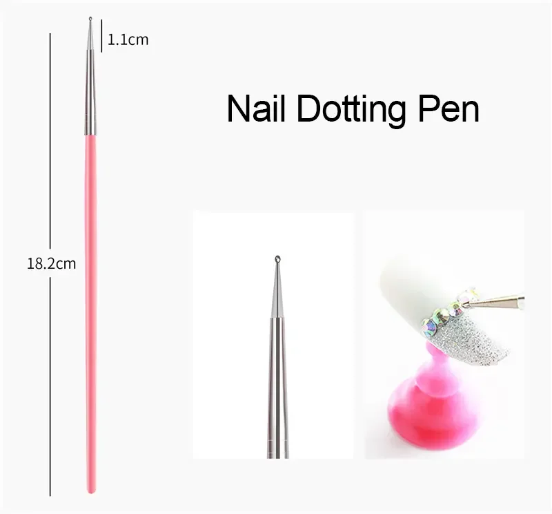 15pcs Nail Art Brush Set 4 Colors Nylon Mixing Painting Brush Tools Gel nail polish Black Fingernail Brush Manicure Supplier