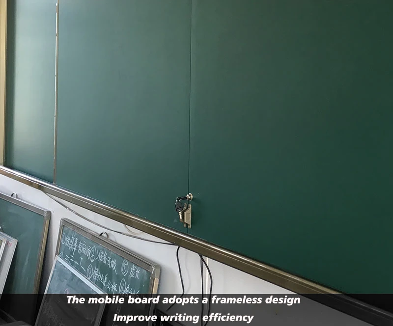 Advanced Interactive Blackboard with Sliding Capability for Classrooms, Perfect for Engaging Teaching and Learning for Students