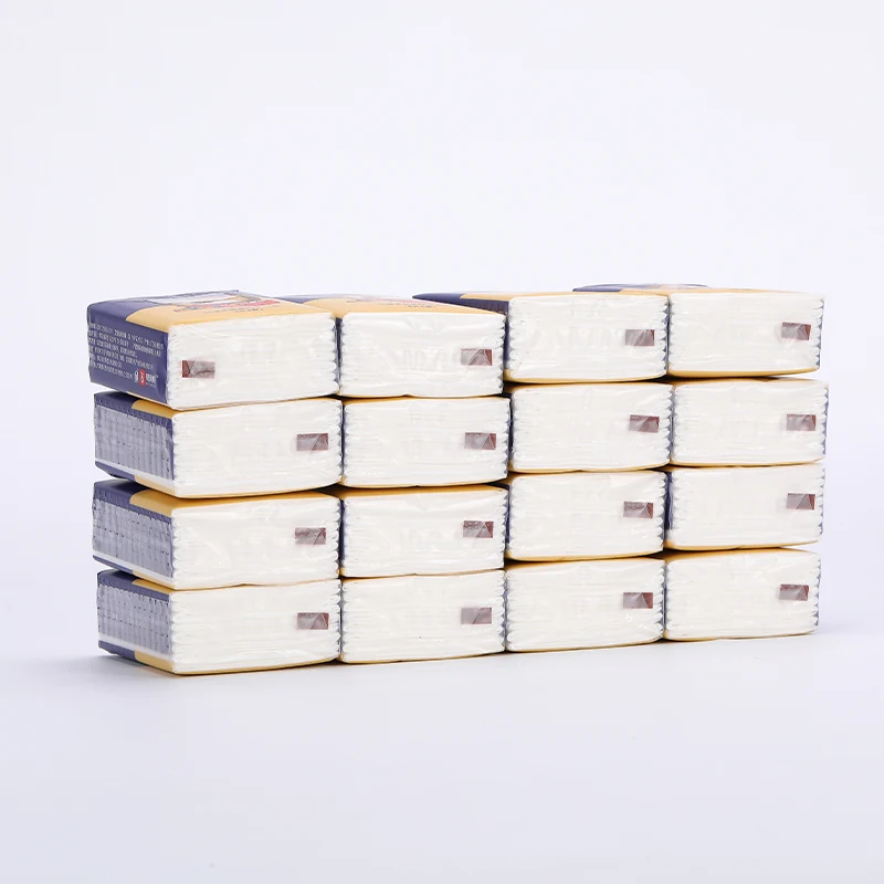 Bamboo Pulp 2 Ply Face Cleaning OEM Adjustable 10pcs/bag Plastic Bag 100% Pure Cotton Comfortable facial tissue