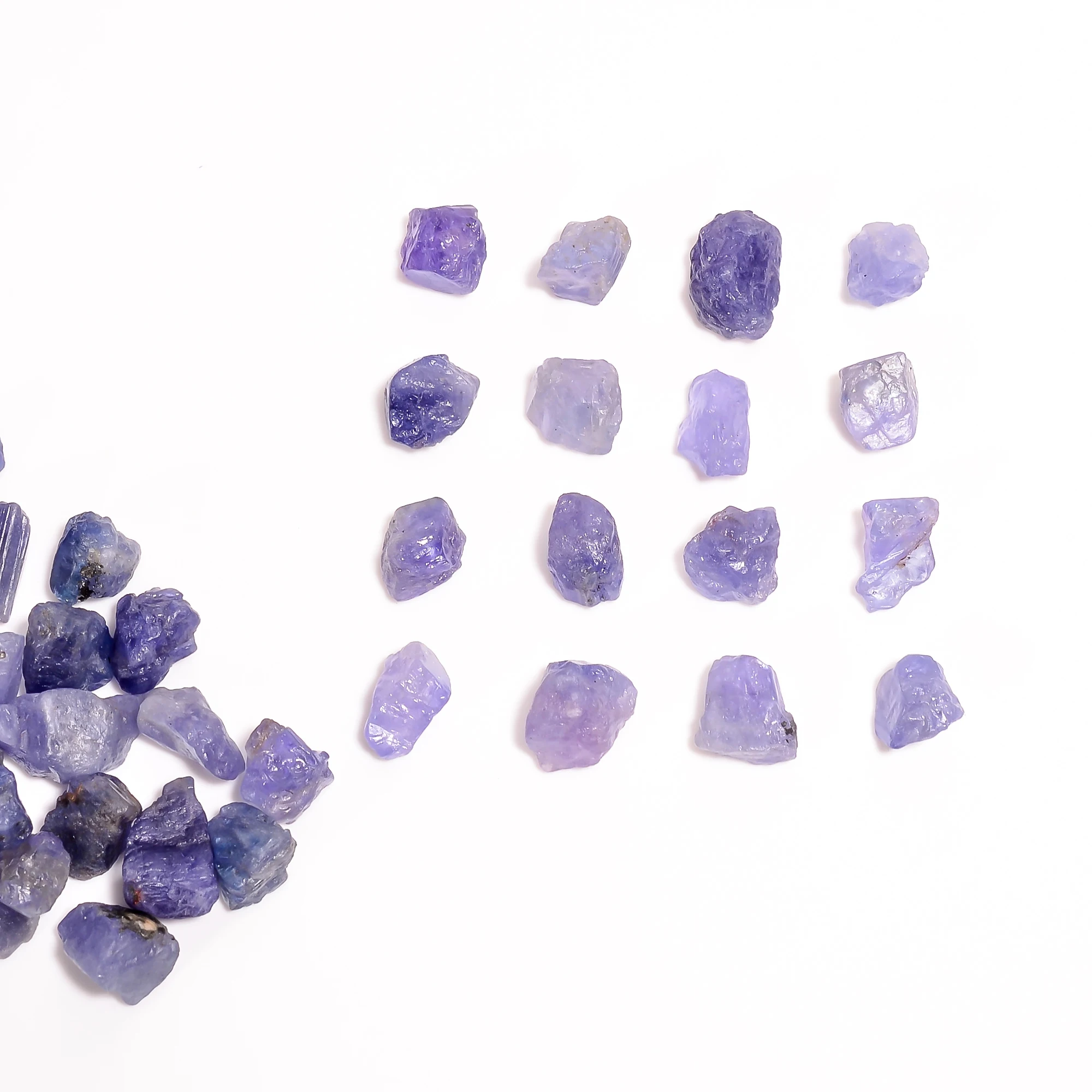 Natural Tanzanite Raw Gemstone Wholesale Rough Crystals For Bulk Orders
