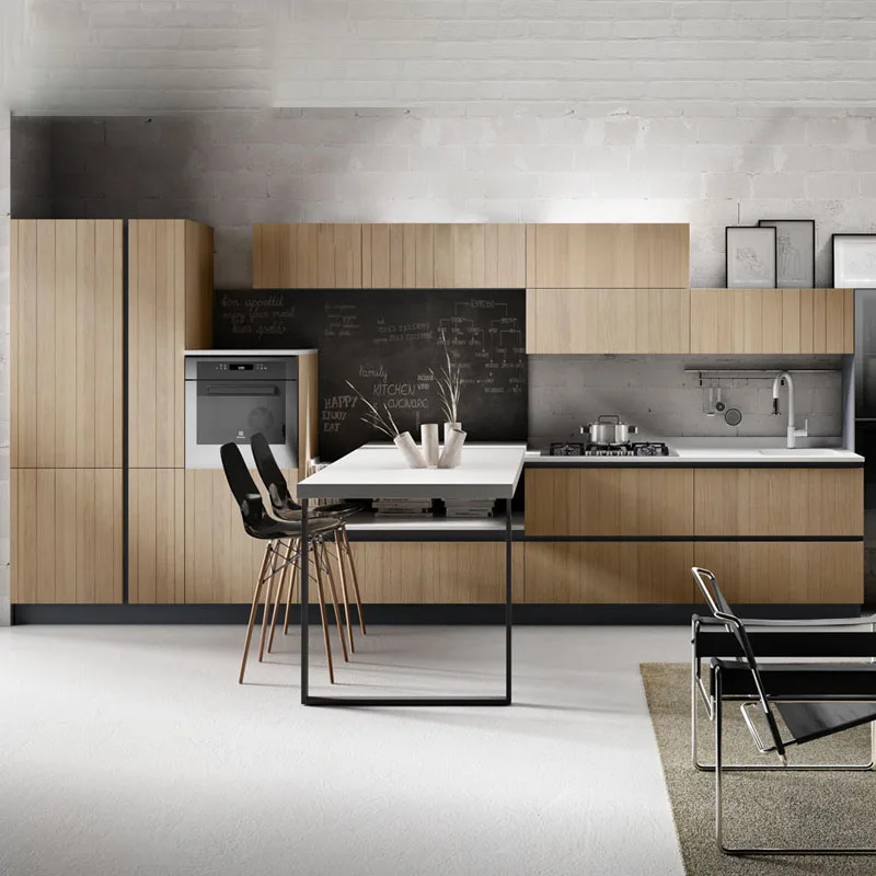 
Individual Disassemble Kitchen Cabinet KD Melamine Faced Chip 