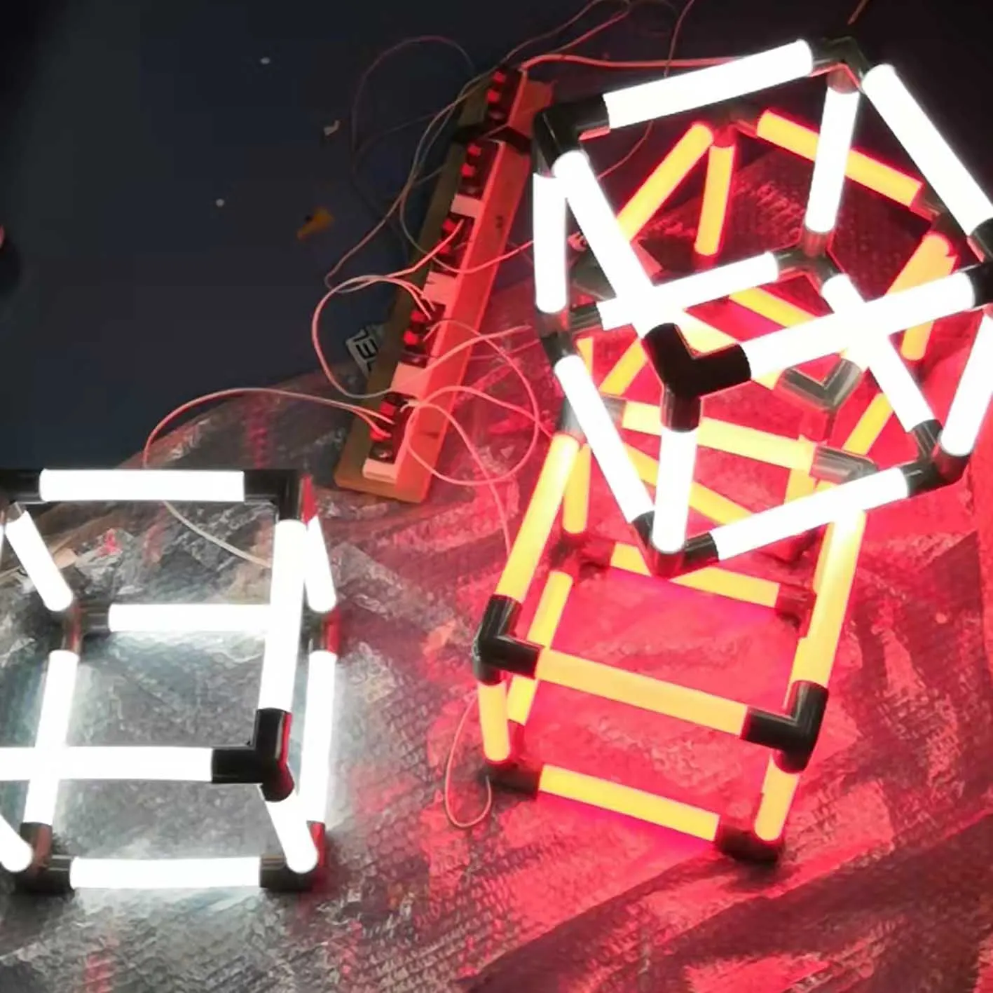 High quality 24V 3000K 6000K 360 Degree Round 30mm 20mm 25mm strip neon tube for home decoration