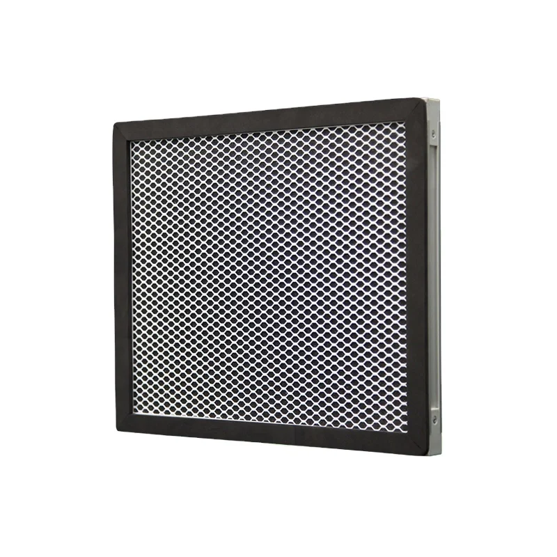 Custom aluminium honeycomb Wholesale Nano Tio2 coated photocatalyst filter Nickle filter