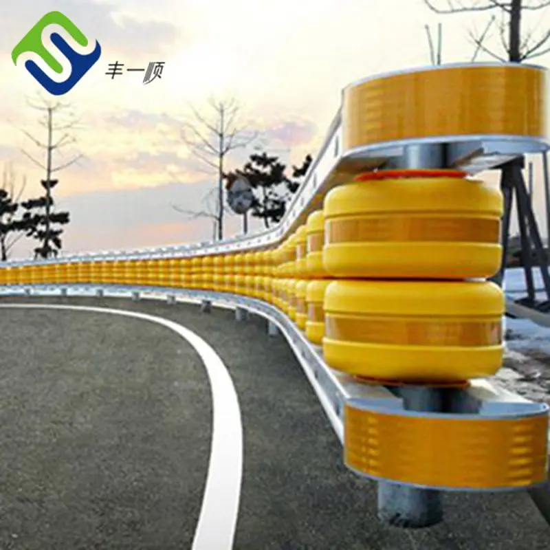 Highway Traffic Safety Barrier Rolling Road Safety guardrail barrier roller
