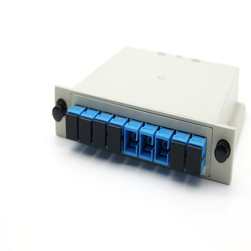 Factory Price Fiber Optical Splitter Plc Optical Splitter 1*8 Plc  Fiber Optic Splitter