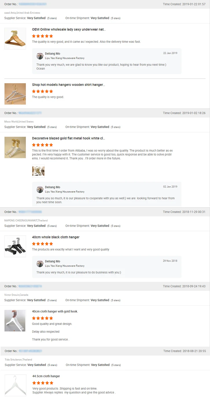 Popular wood hangers hot sale wooden craft and baby clothing brass hangers