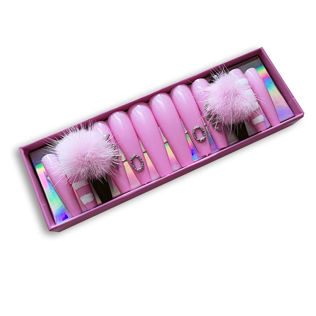 wholesale  Artificial False Nails Various Color Wholesale Custom Long Press On Nails For Women