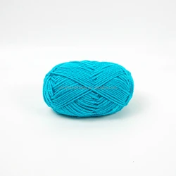 Wholesale Eco-Friendly Hand Knit Lana Wool Crochet cotton blended thick yarn wool and cotton blend